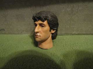 12 1/6 custom figure head Sylvester Stallone Rocky Balboa Painted 