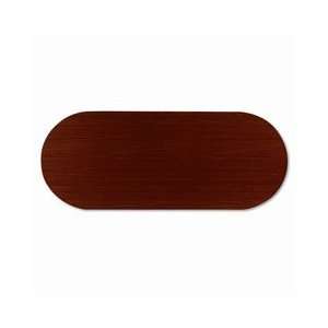    Chromcraft Wood Bullnose Oval Conference Table Top