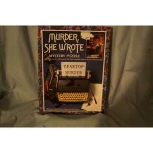  Murder She Wrote Mystery Puzzle 550 Piece Toys & Games
