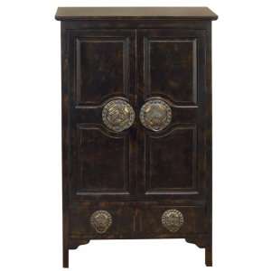    Beautiful Old Fashioned Wood Storage Cabinet: Home & Kitchen