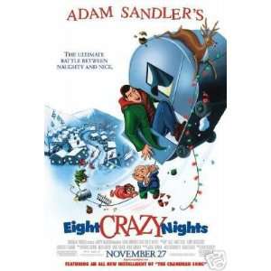  Eight Crazy Nights Original 27x40 Single Sided Movie 