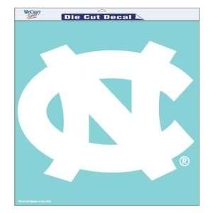   Tar Heels 18x18 Die Cut Decal officially licensed placed on surfaces