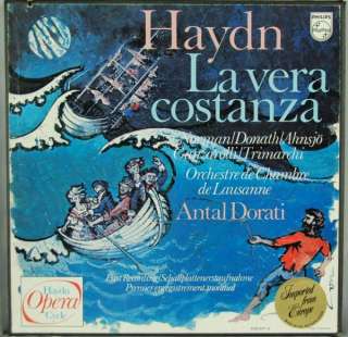 DORATI / NORMAN Haydn La Vera Costanza PHILIPS 3 LP NM  