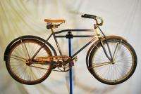 Vintage antique 1920s Schwinn Excelsior bike bicycle blue original 