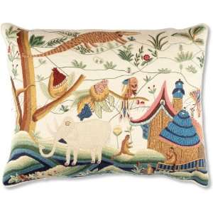  Embroidered Pillow Secret Forest III Baby