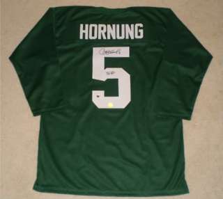 PAUL HORNUNG AUTOGRAPHED SIGNED NOTRE DAME IRISH JERSEY  