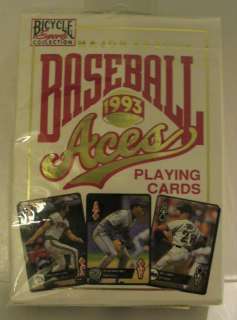 1993 MAJOR LEAGUE BASEBALL ACES PLAYING CARDS USA   NEW  