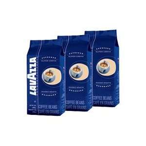 Lavazza Italian Super Crema Espresso Whole Bean Value Pack (3 x 2.2 