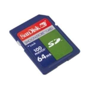  SanDisk SDSDS64A10 Shoot & Store, Secure Digital, 64MB 