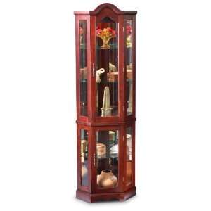  Lighted Curio Cabinet