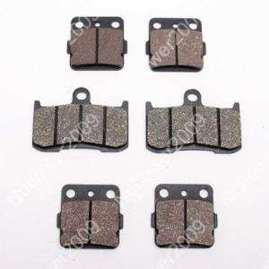 Front Rear Brake Pads Fit YAMAHA YFM660 GRIZZLY C NW  