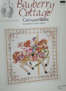 Bayberry Cottage Carousel Ride cross stitch pattern  