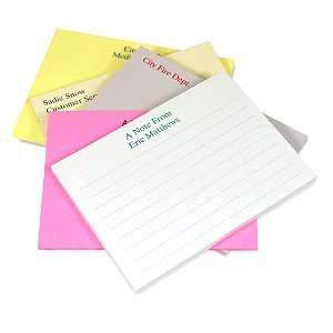  Personalized Post It Note Pads   Classic Size Office 