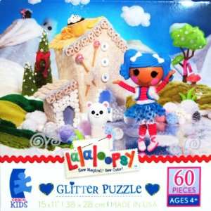   Cute Mittens Fluff N Stuff 60 Piece Glitter Puzzle Toys & Games
