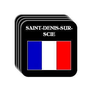  France   SAINT DENIS SUR SCIE Set of 4 Mini Mousepad 