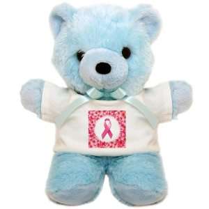  Teddy Bear Blue Cancer Pink Ribbon Flower: Everything Else