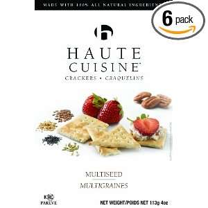 Haute Cuisine Crackers, Multiseed Grocery & Gourmet Food