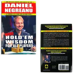   Wisdom for All Players by Daniel Negreanu    3 Pack 