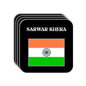  India   SARWAR KHERA Set of 4 Mini Mousepad Coasters 