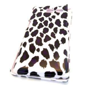 Sanyo Innuendo 6780 Purple Cheetah Animal Print Design Hard Case Cover 