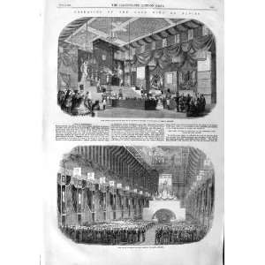    1859 KING NAPLES HALL VICEROYS CHURCH SANTA CHIARA