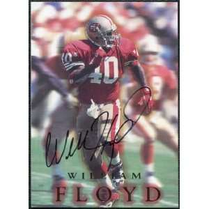   1996 SkyBox Premium Autographs #A3 William Floyd Sports Collectibles