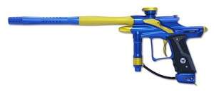 Dangerous Power Fusion FX Paintball Gun Marker   Blue / Yellow 
