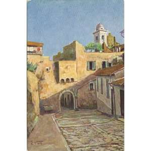   Vintage Postcard Porte San Giuseppe San Remo Italy: Everything Else