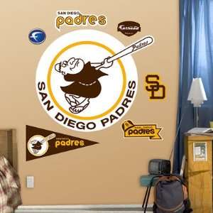  San Diego Padres Classic Logo Fathead NIB 