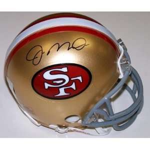   Montana Autographed/Hand Signed San Fancisco 49ers Mini Helmet Holo
