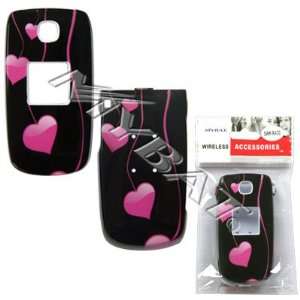   Love Drops Black Case Cover Snap On Protective for Samsung MyShot R430
