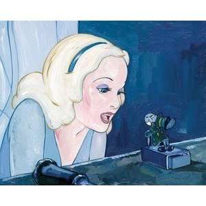  Jim Salvati Blue Fairy Pinocchio Original Art