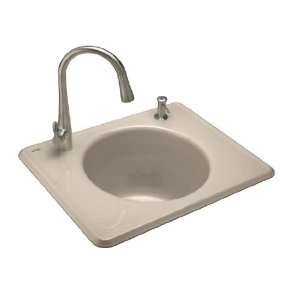   Utility Self Rimming Sink, Two Hole K 6654 2 55