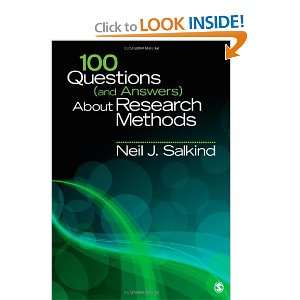   Answers) About Research Methods [Paperback]: Neil J. Salkind: Books