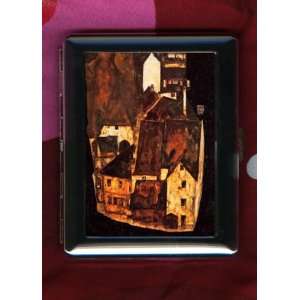  Dead City III Artist Egon Schiele ID CIGARETTE CASE 