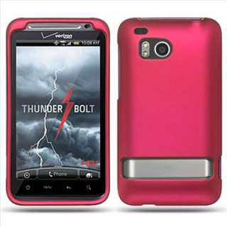   Hard Protector Case Snap On Cover for HTC THUNDER BOLT 4G 6400 Verizon