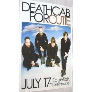  Death Cab for Cutie Poster   Concert Flyer Narrow Stairs 