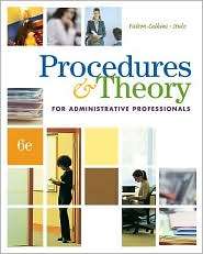 Procedures and Theory for Administrative Professionals, (0538730528 