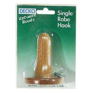  DECKO Uptowne Woods Single Robe Hook: Home & Kitchen