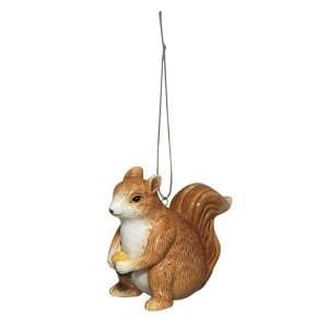  Andrea by Sadek Porcelain Squirrel & Nut Ornament: Patio 