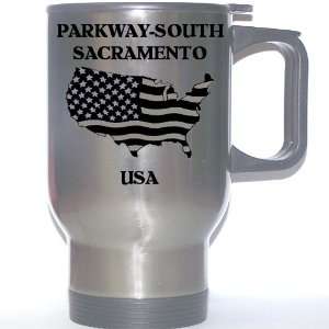   Flag   Parkway South Sacramento, California (CA) Stainless Steel Mug