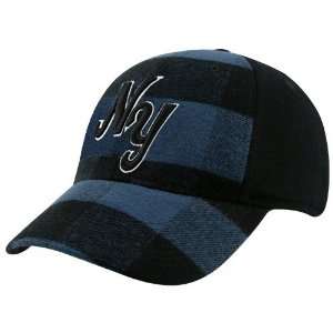  Nike New York Mets Black Flannel Swoosh Flex Hat Sports 