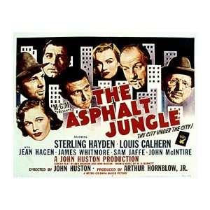  The Asphalt Jungle, with Jean Hagen, Sterling Hayden, Anthony 