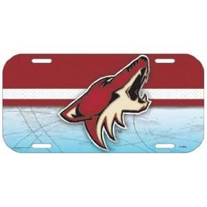  NHL Phoenix Coyotes High Definition License Plate: Sports 