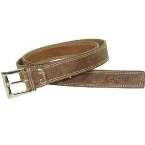  Glanor Mens Casual Vintage Style Fashion Belt In Chestnut 