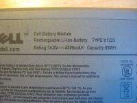 Dell Battery D2025A01 U1223 Inspiron 1100 4300mAh DEAD  