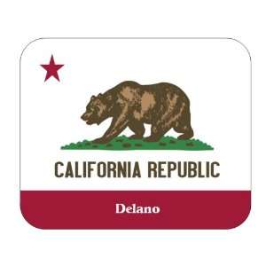  US State Flag   Delano, California (CA) Mouse Pad 