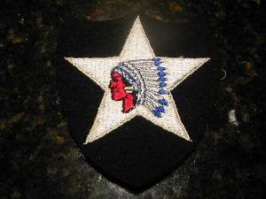 Pre WWII U.S. 2nd Infantry Division Patch. Original.  
