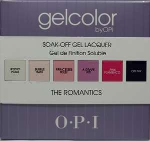OPI   GelColor   The Romantics Kit   Soak Off Gel Lacquer Set   Gel 