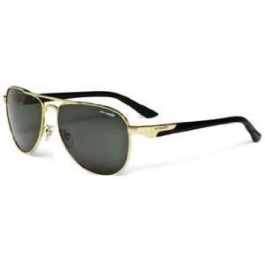  Arnette Sunglasses One Time / Frame Gold with Black 